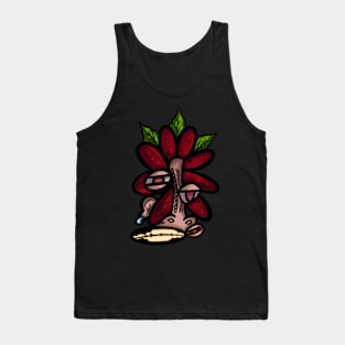 Random face Tank Top